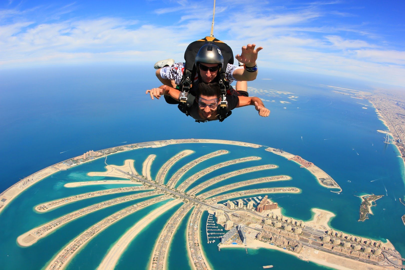 Skydive Dubai Пальма